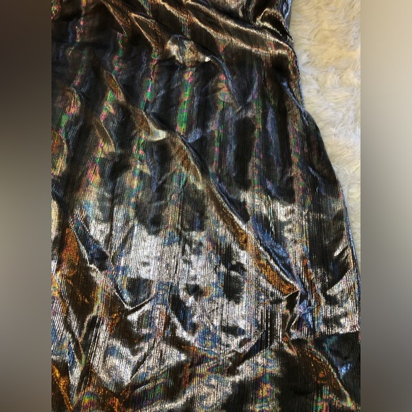 Metallic Silver Dress - Picture 6 of 13